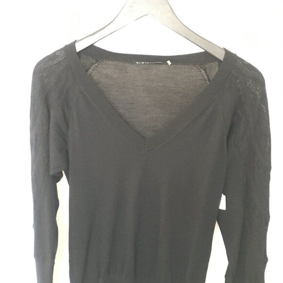 ELIE TAHARI Black Lace Sweater - Picture 4 of 13